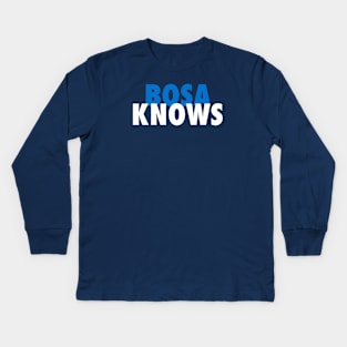 Bosa Knows Kids Long Sleeve T-Shirt